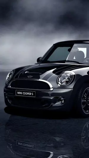 Mini Cooper negro