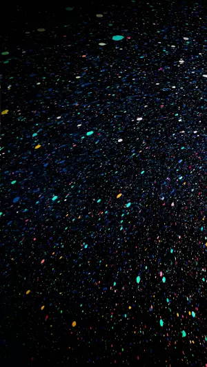 Puntos de colores cayendo