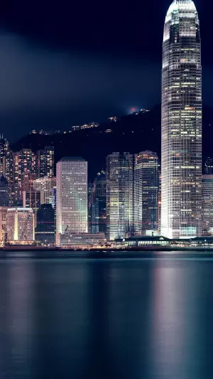 Hong Kong de noche