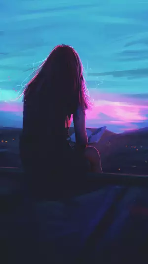 Chica sola Arte