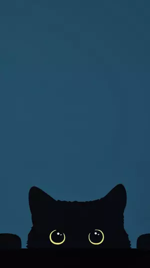 Gato negro Arte digital