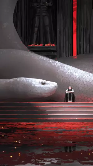 Arte fantástico de serpiente