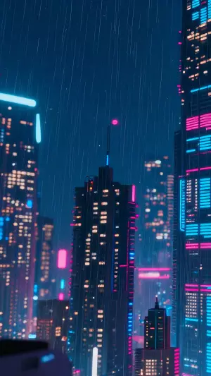Ciudad cyberpunk