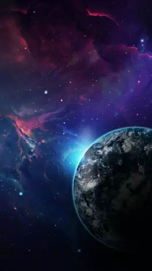 Planetas y nebulosa
