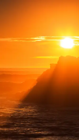 Atardecer en dorado