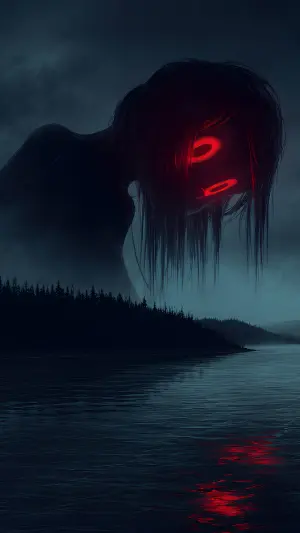 Gigante ojos rojos