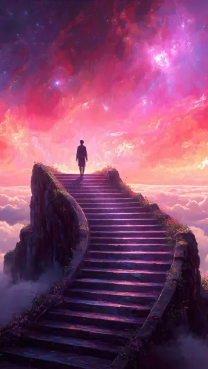 Caminando por las escaleras del cielo