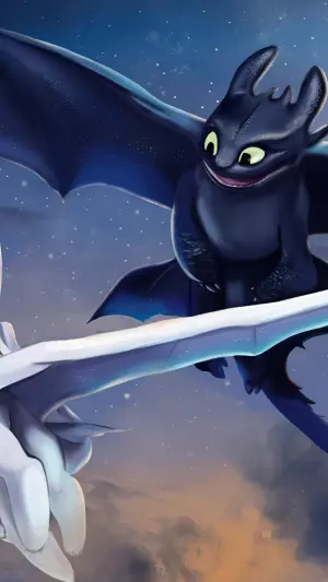Chimuelo y furia luminosa