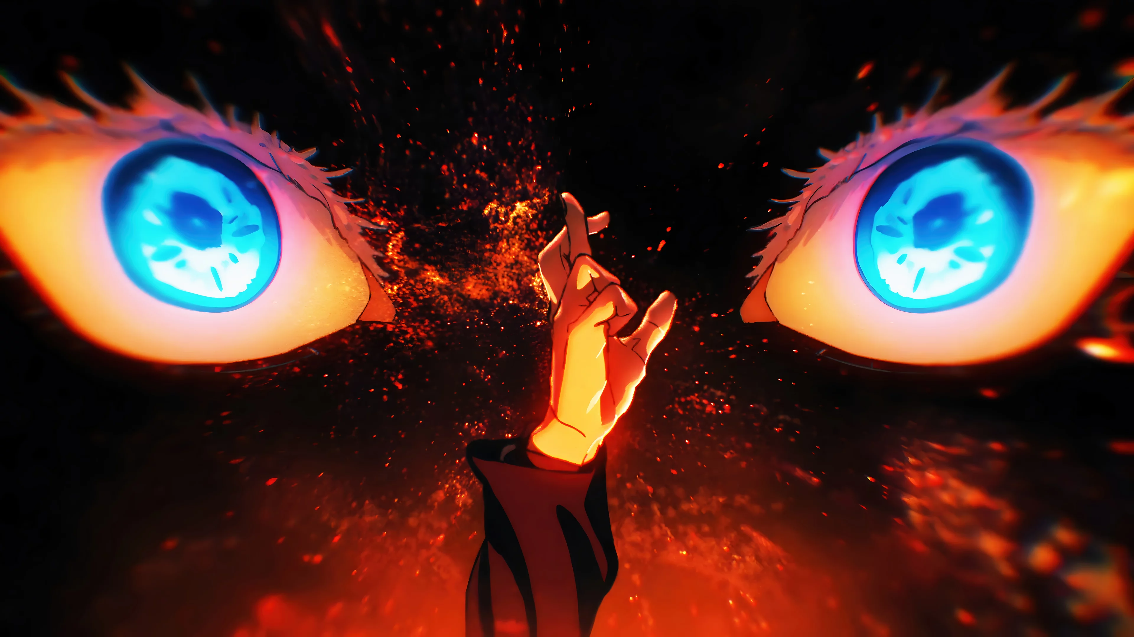 Gojo eyes jujutsu kaisen