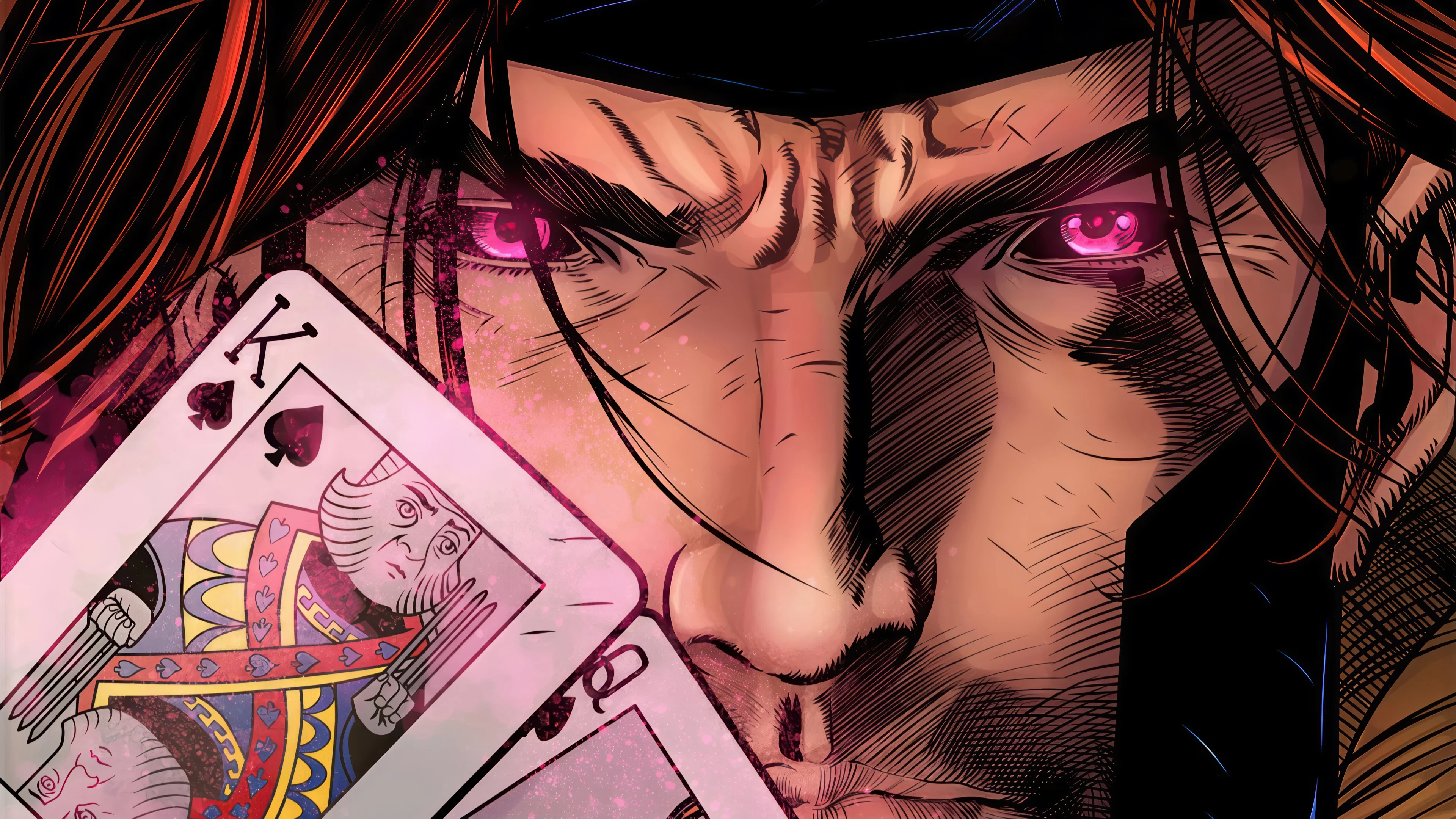 Gambit cards marvel comics