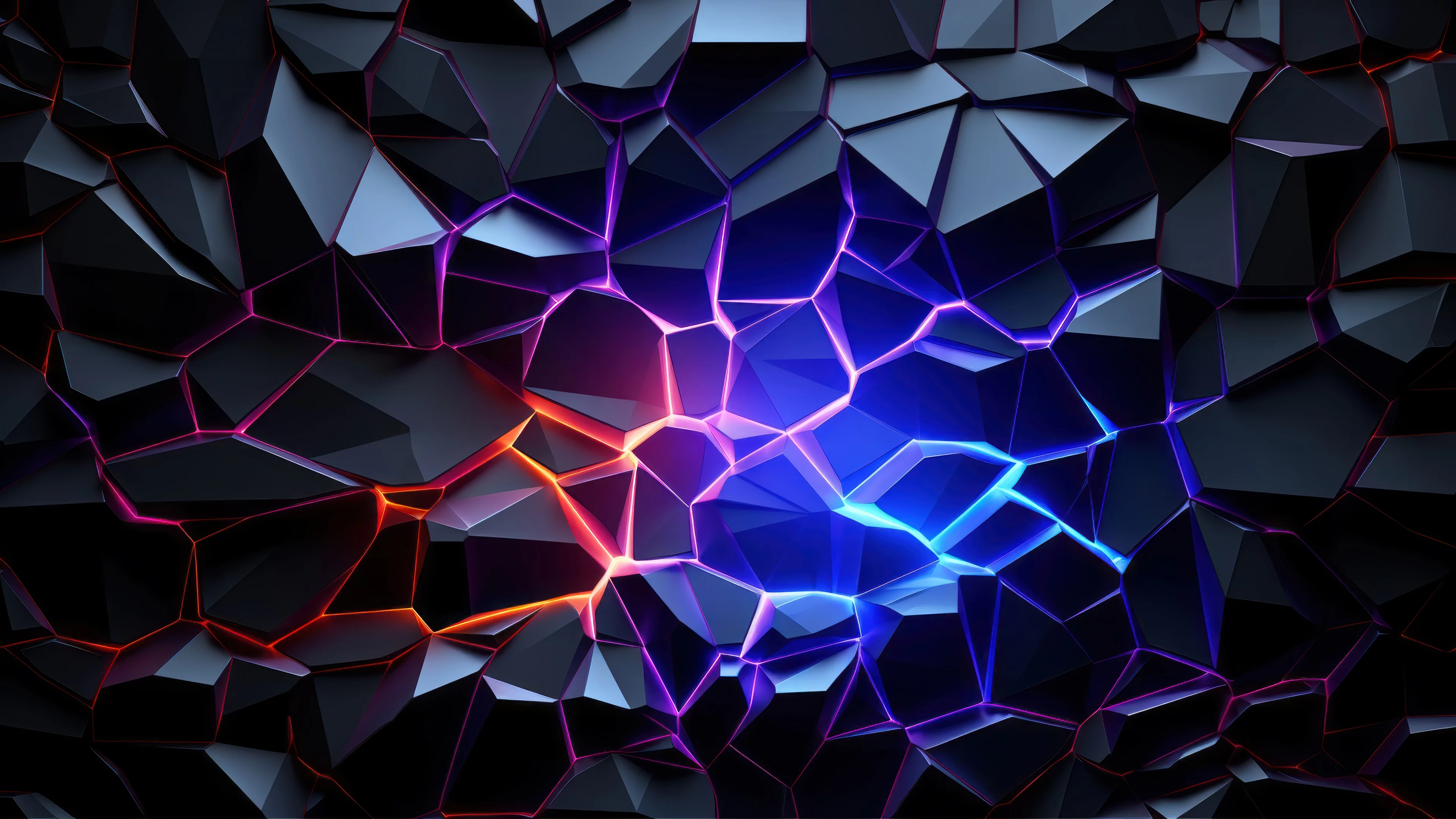 Abstracto agrietado