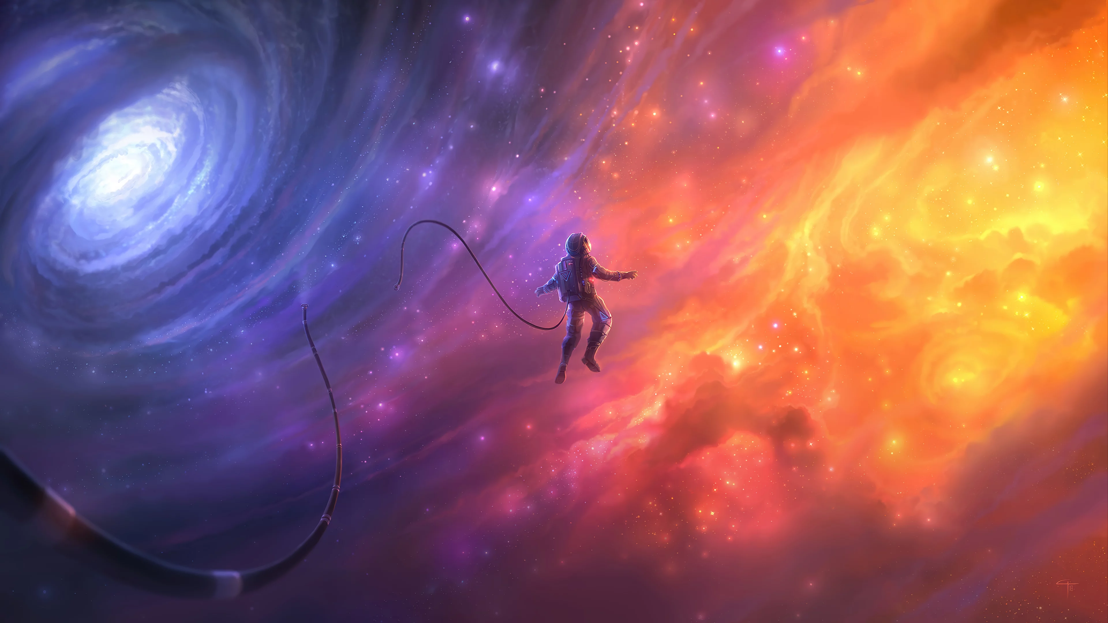 Astronauta en el espacio
