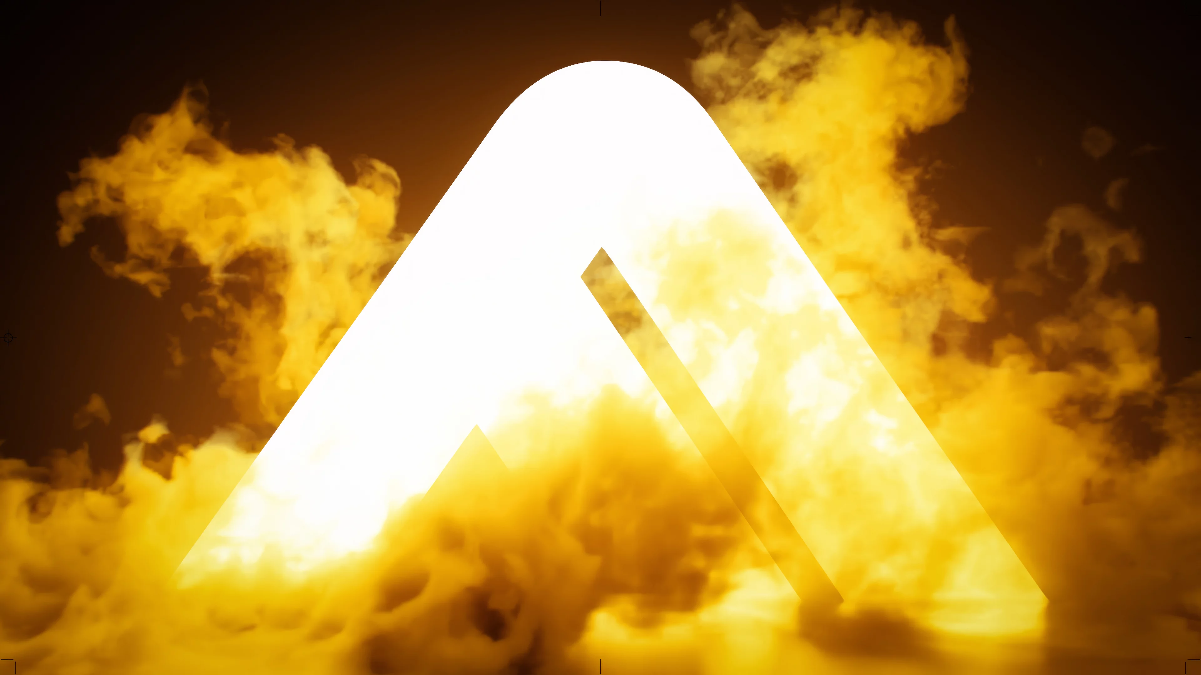 Logo amarillo del partido de la final