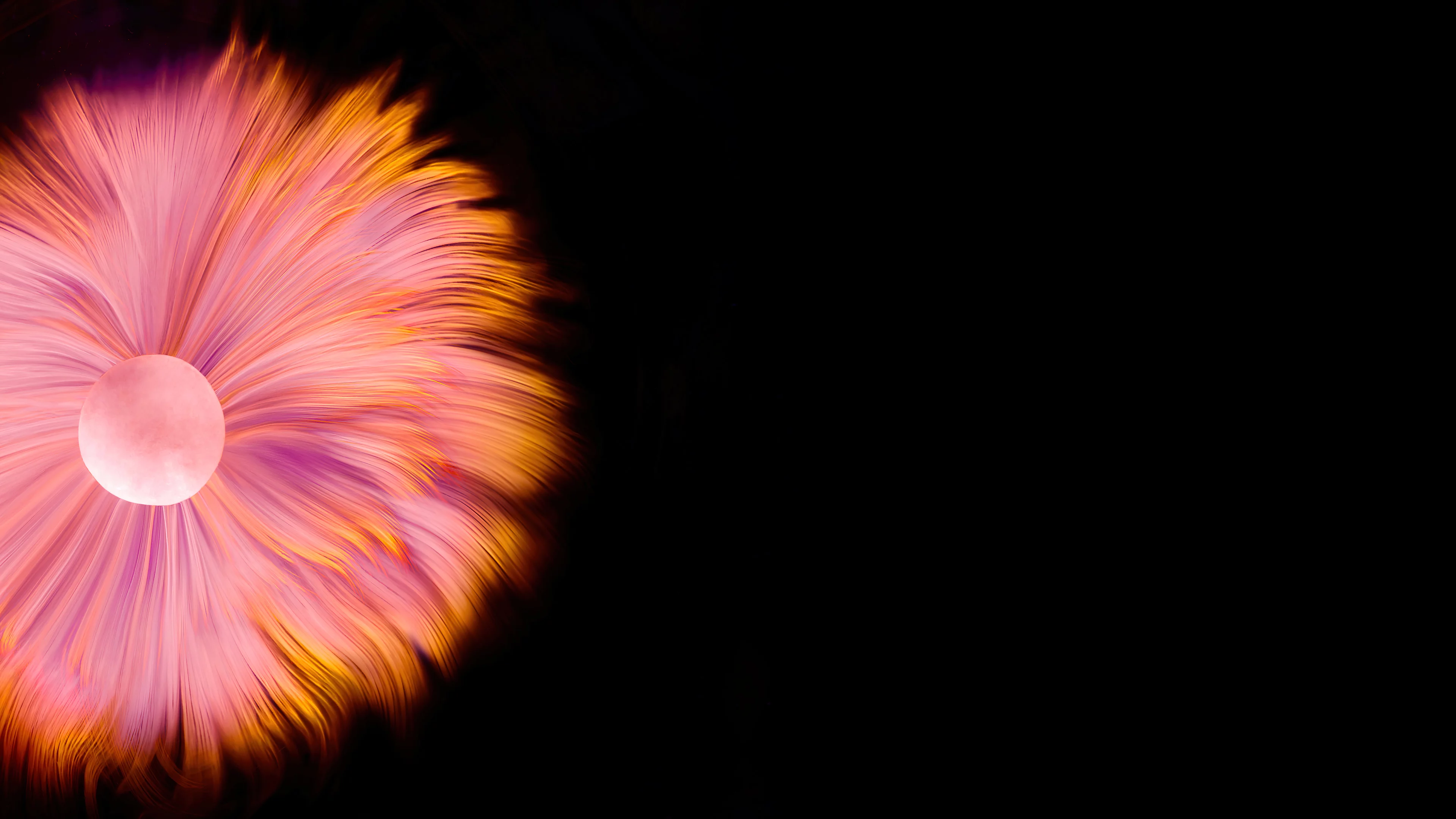 Arte digital flor de melocotonero