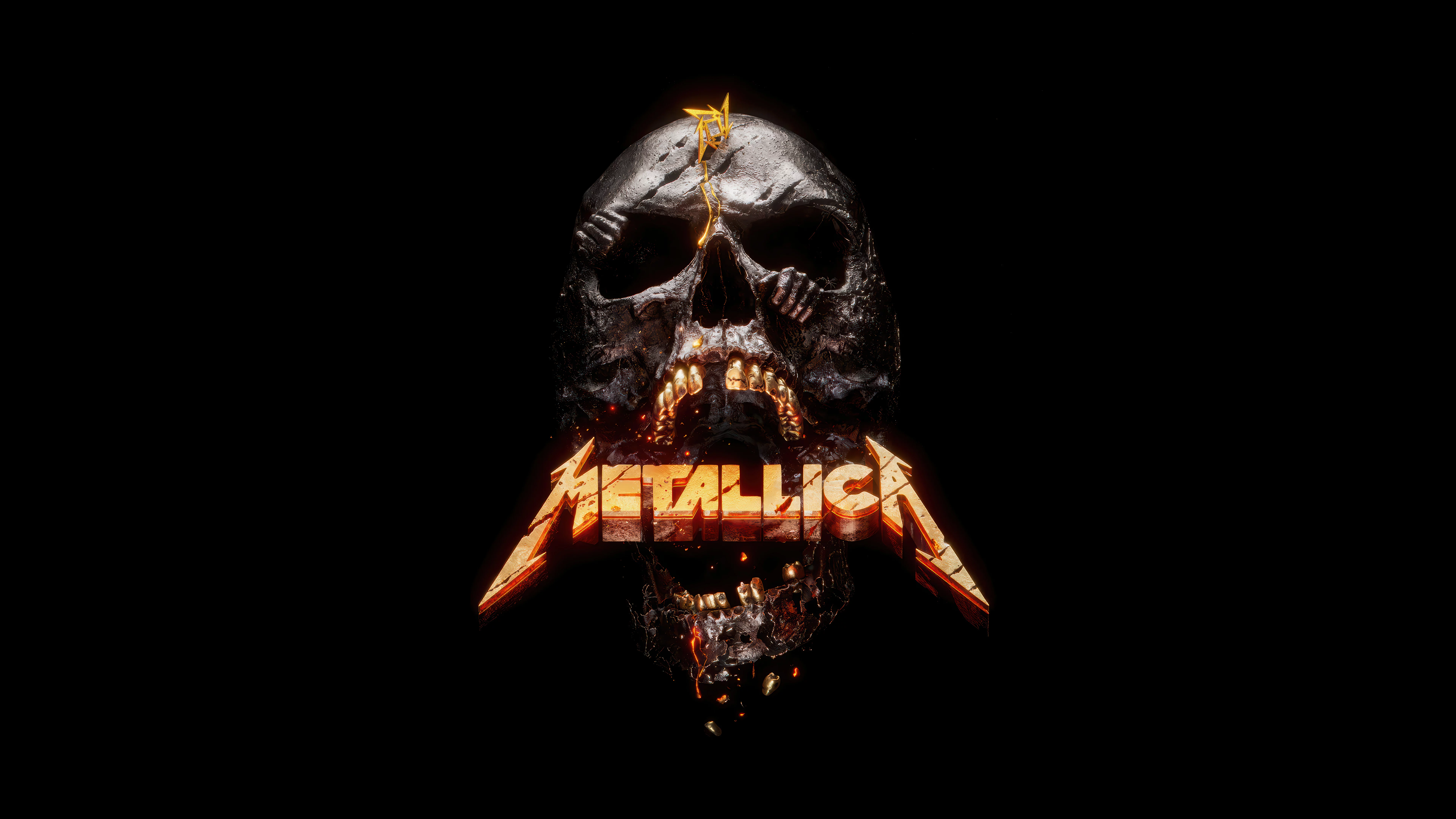 Metallica - arte digital calavera