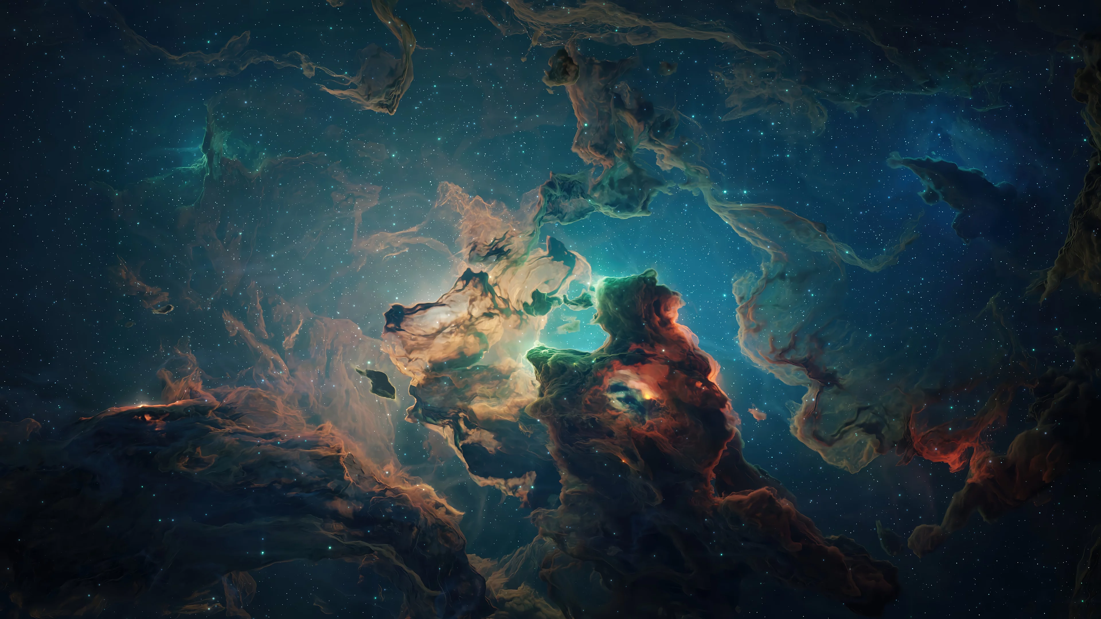 Espacio cósmico nebulosa