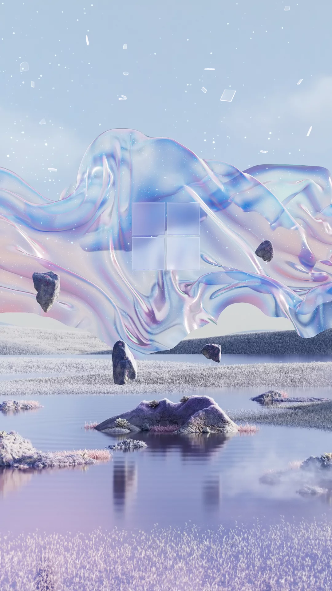 Logo de Windows brillante