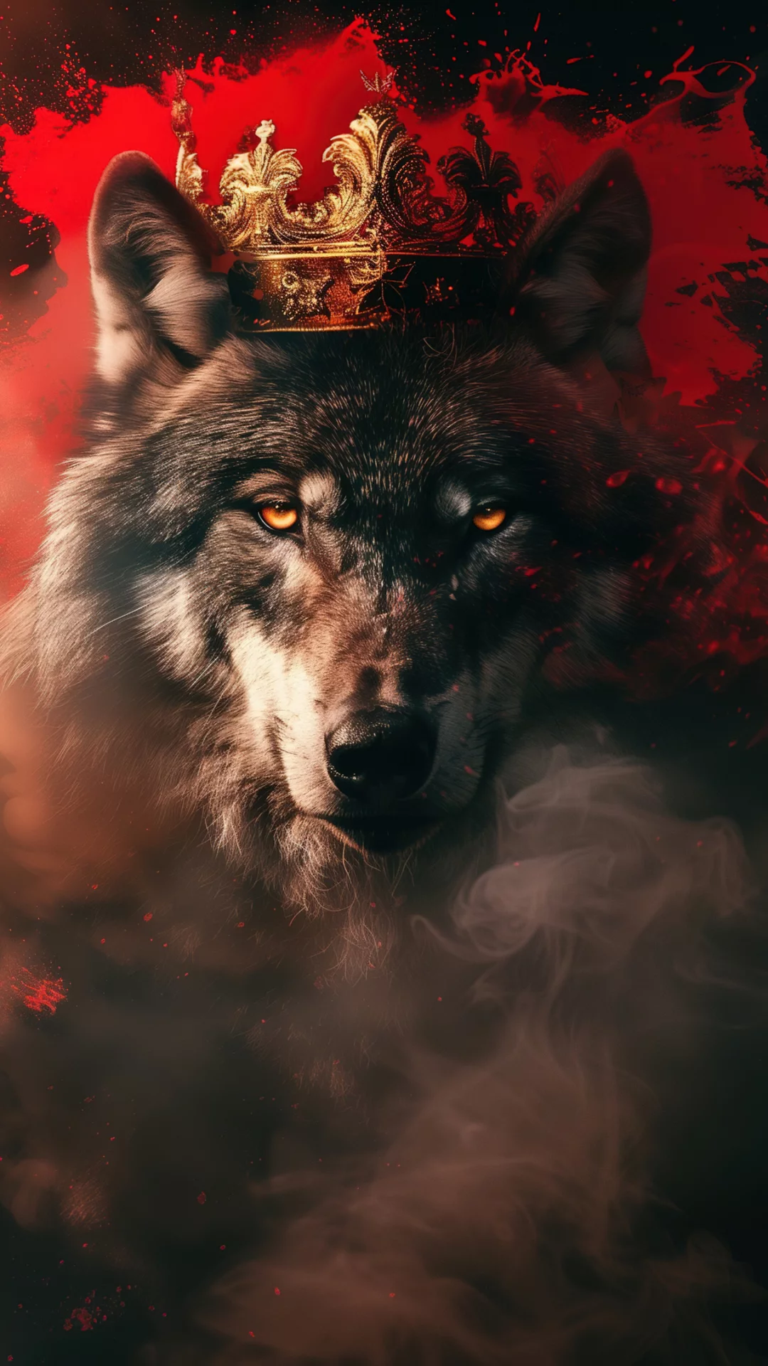 Lobo con Corona