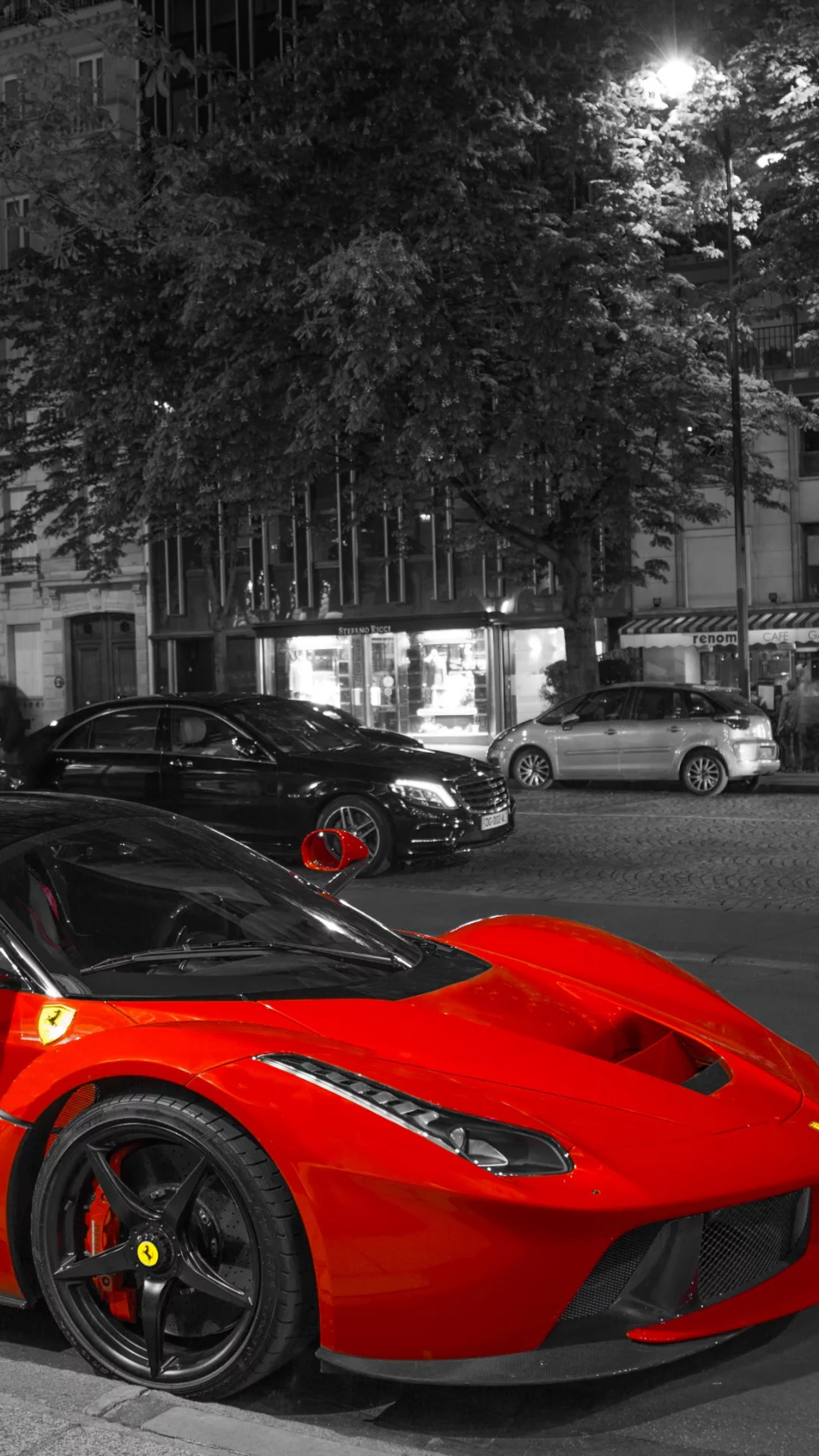 Ferrari super carro rojo