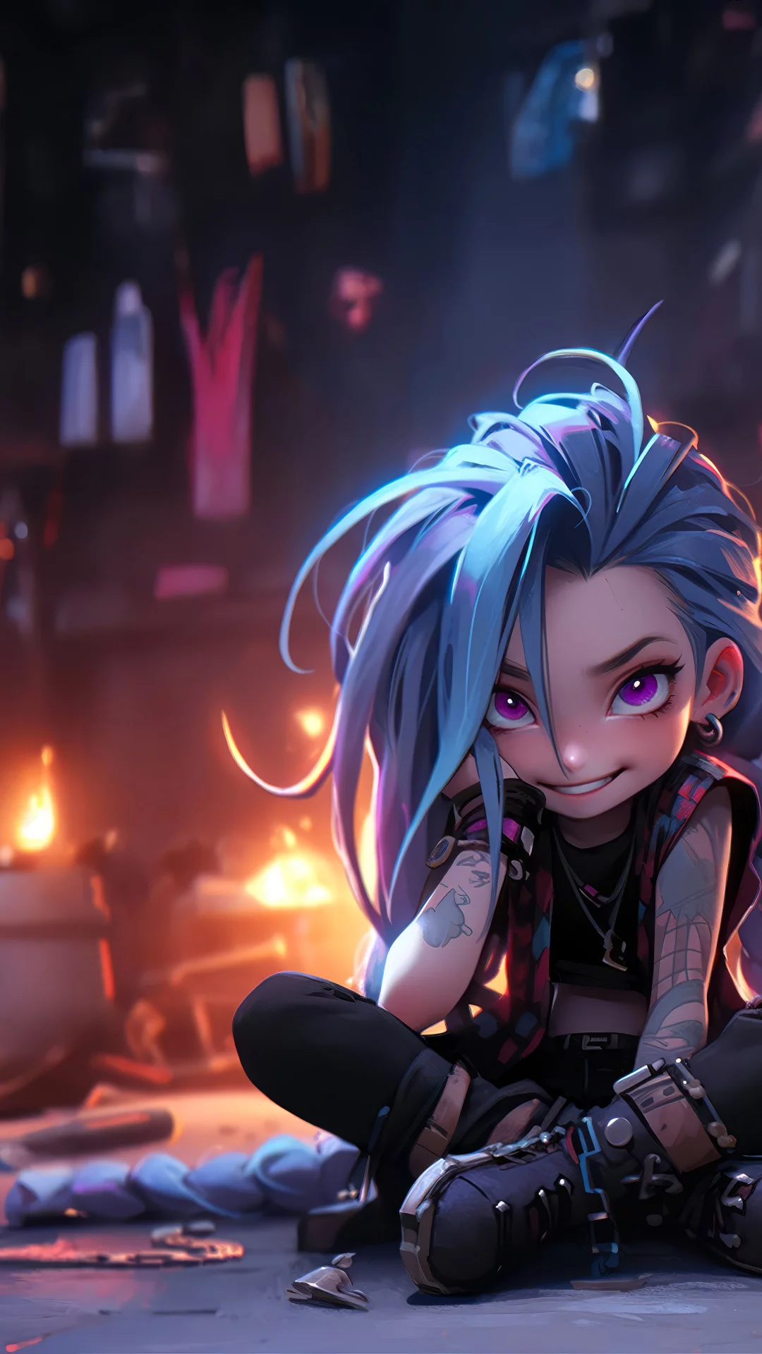 Chibi Jinx De League Of Legends