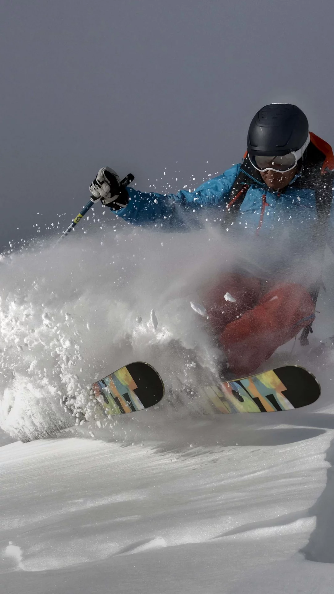 Esquiador En Una Montana